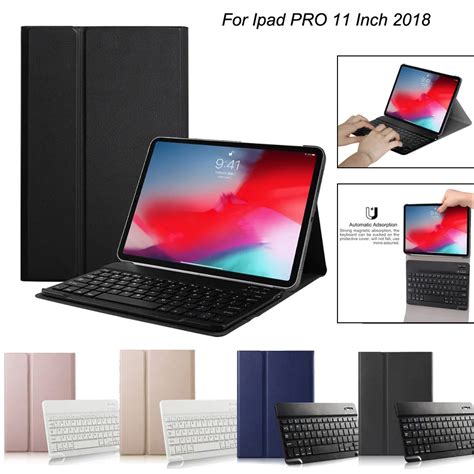 Hiperdeal Textured Pu Leather Case Cover For Ipad Pro 11 Inch 2018