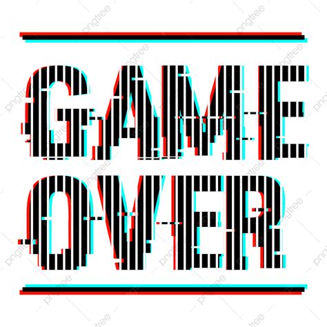 Game Over Pixel Vector Png Images Pixel Computer Game Over Screen Vector Image Fun Background