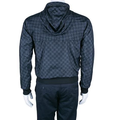Louis Vuitton Mens Damier Graphite Nylon Jacket M Buy And Sell Lc