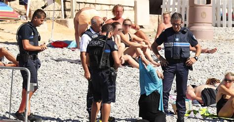 French Police Enforce Burkini Ban By Ordering Mum To Remove Muslim