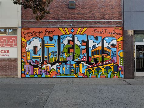 Mural I Painted For Fresh Meadows Queens Rnyc