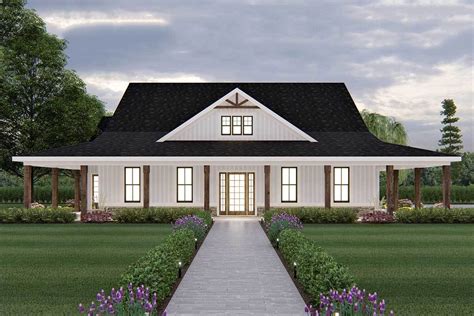 Exclusive Ranch Home Plan With Wrap Around Porch 149004and Architectural Designs House Plans