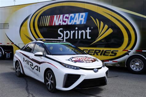 Toyota Mirai Becomes First Fuel Cell Vehicle To Serve As Nascar Pace