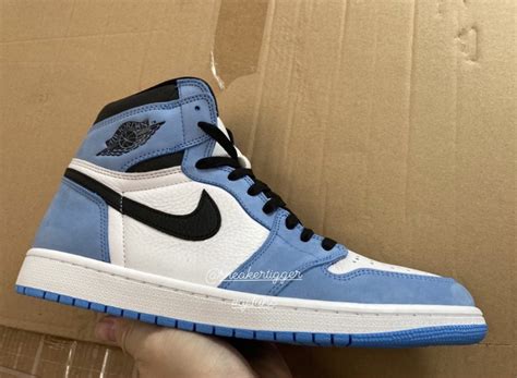 The air jordan i was the first shoe to be worn in the nba with multiple colors. On\-Feet Look at the 2021 Air Jordan 1 &\#8220;University ...