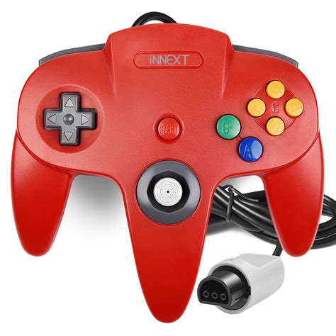 N64 Gaming Classic Controller Innext Retro N64 Wired Gaming Gamepad