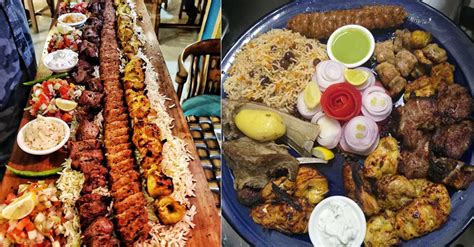 Pig Out On This One Meter Long Kebab Platter Nooshe Joon So Delhi