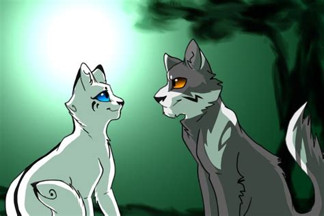 Snowfur And Thistleclaw By Urnam On Deviantart