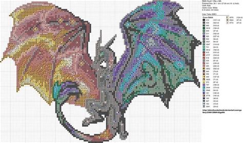 Dragon Cool Dragon Pixel Art Grid Pixel Art Grid Gallery