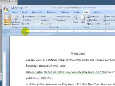 The director appears after the title as a contributor. How to Format a MLA Works Cited Page.mp4 - YouTube