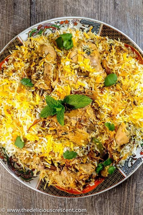 Easy Hyderabadi Chicken Biryani Famous Authentic Indian Delicacy With
