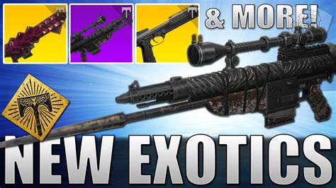 Destiny rise of iron exotics. Destiny: New Rise Of Iron Exotic Weapons / Exotic Weapon & Armor Ornaments & More! - YouTube