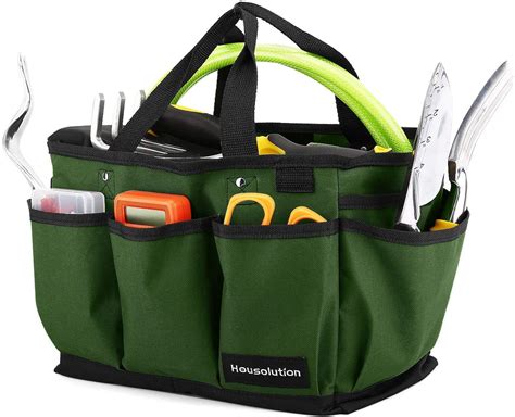 Housolution Gardening Tote Bag Deluxe Garden Tool Storage Bag And Home