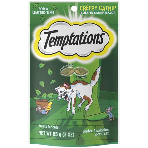 Buy Temptations Classic Crunchy And Soft Cat Treats Creepy Catnip