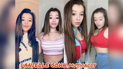 danielle cohn latest musically dance compilation jan 2018 youtube