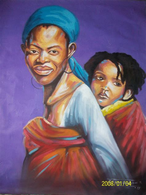 African Mother And Child Uchechukwu Ezeemo Foundmyself