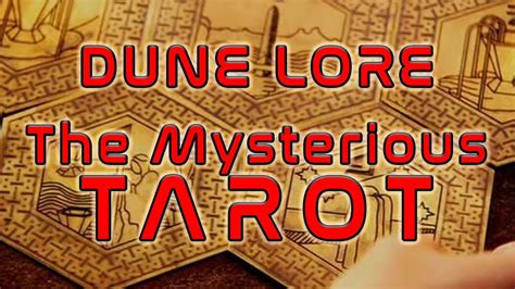 Dune Lore The Dune Tarot Mystical Cards Youtube