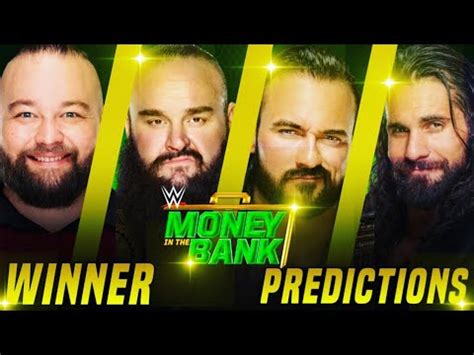 Check spelling or type a new query. WINNER PREDICTIONS Money In The Bank 2020 Match Card | WWE Money In The Bank 2020 Winner ...