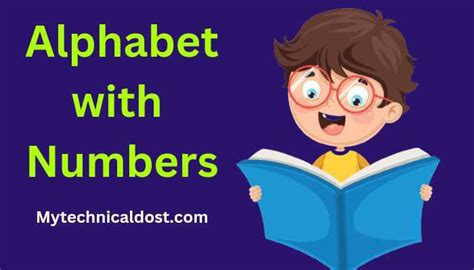Alphabet With Numbers All Numbers In Alphabets Chart