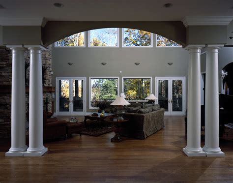 Tuscan Columns In A Living Room Chadsworth Incorporated