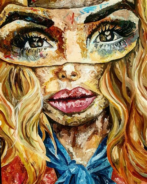 Portrait Art Plastic Surgery Acrylic Paint Montage Body Image Art