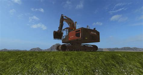 Atlas Ec300 Excavator V300 For Fs 17 Farming Simulator 2017 Mod Ls