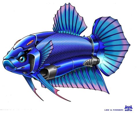 The best selection of royalty free betta fish logo vector art, graphics and stock illustrations. Robot Betta Fish by Artraccoon on DeviantArt | Betta ...