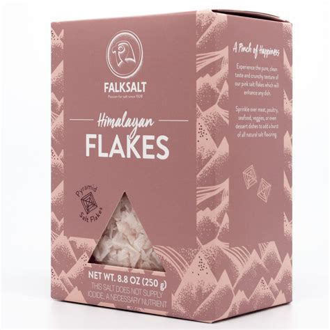 Buy Falksalt Pink Himalayan Salt Flakes 88oz Box Gourmet Flakey
