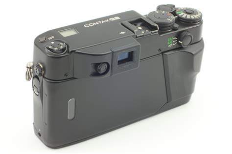 【almost Unused】 Contax G2 Black Film Camera 45mm 28 90 Lens Tla 200