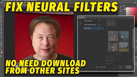 How To Fix Cant Install Neural Filters In Adobe Photoshop 20242022
