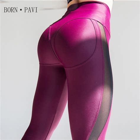 bornpavi leggings women s clothing high waist 4 colors scrunch butt leggings sexy push up