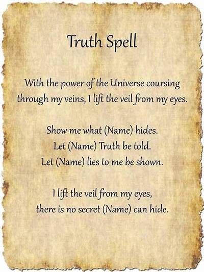 Truth Spell And Reverse A Hex Printable Wall Art Digital Etsy In 2023