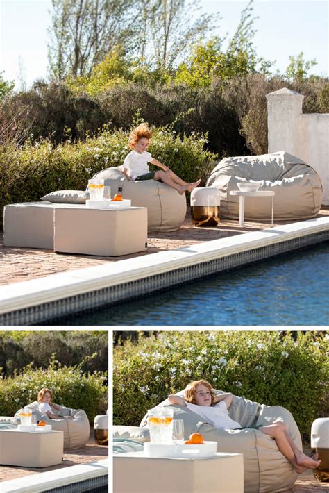 100 120 cm extra großer sitzsack stuhlbezug indoor outdoor spiel sitz sitzsack. Der Garten Sitzsack ist ein modernes Outdoor Möbel für ...