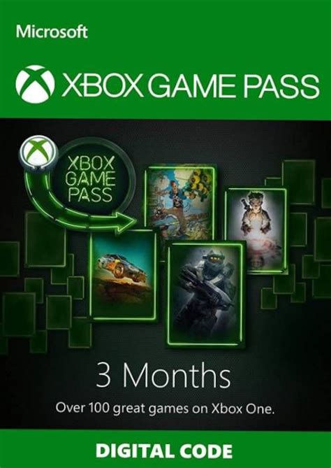 3 Month Xbox Game Pass Trial Xbox One Cdkeys