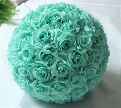 It's also said to symbolise luck. Aliexpress.com : Buy 6"(15cm)Tiffany Blue Hanging Flower ...
