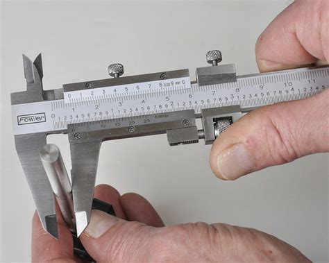 Fowler 52 058 008 Stainless Steel Fine Adjustment Vernier Caliper With