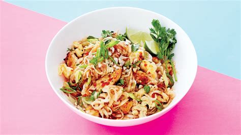 Cut into smaller pieces if desired. Chicken Pad Thai with Daikon Noodles Recipe