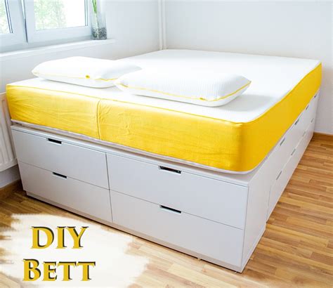 Schlafzimmer ideen gibt es nach jedem geschmack! DIY IKEA Hack - Bett selber bauen › Anleitungen, Do it ...