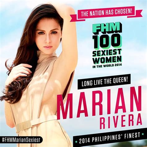 Marian Rivera Tops Fhm Philippines Sexiest Women In The World For 2014