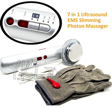 Mhz Ultrasonic Beauty Massager Ems Photon Face Galvanic Facial Skin Care Ultrasound Body