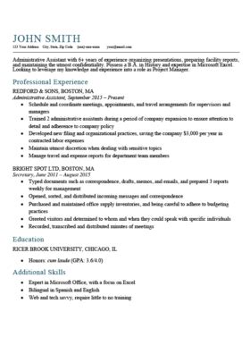 If the template contains a sample resume, you should study it to understand what format you. Basic and Simple Resume Templates | Free Download | Resume ...