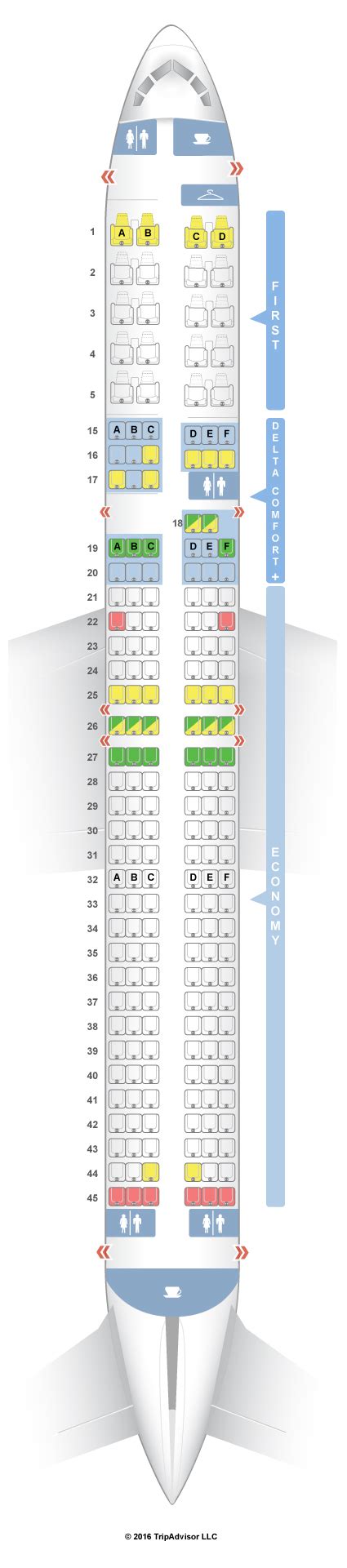 Seatguru Seat Map Delta Boeing D