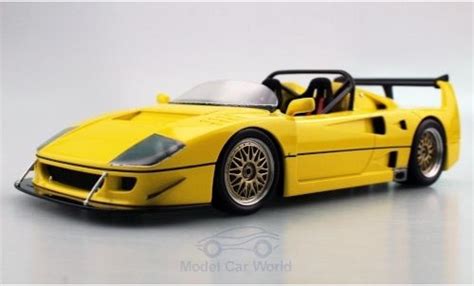 diecast model cars ferrari f40 1 18 topmarques collectibles lm beurlys barchetta yellow