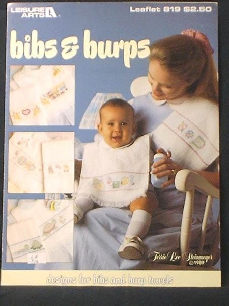 This is the new ebay. Free: Baby Bibs Cross Stitch Pattern - Needlepoint ...