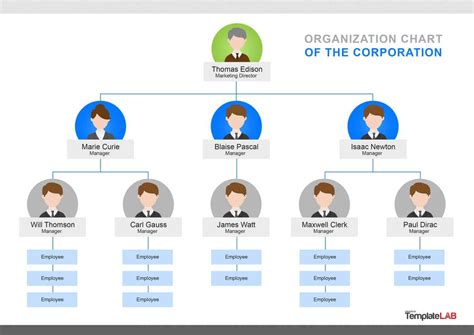 40 Organizational Chart Templates Word Excel Powerpoint In Company