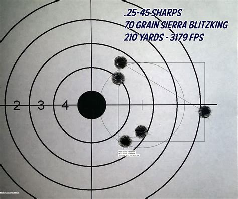 The New 25 45 Sharps 70 Grain Sierra Blitzking Ammo