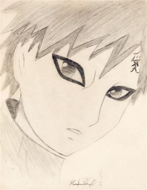 Gaara Del Desierto By Tamuradibuja On Deviantart