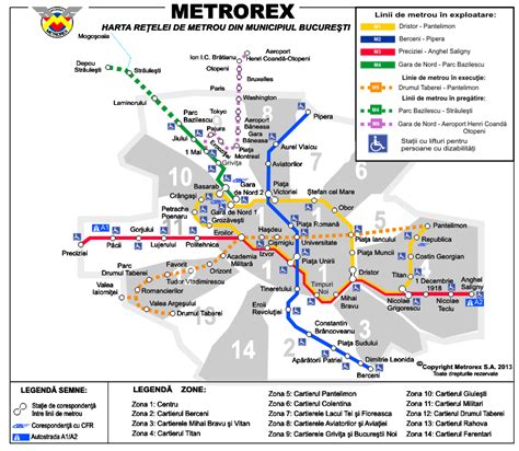 Harta Metrou Bucuresti Profitinfo