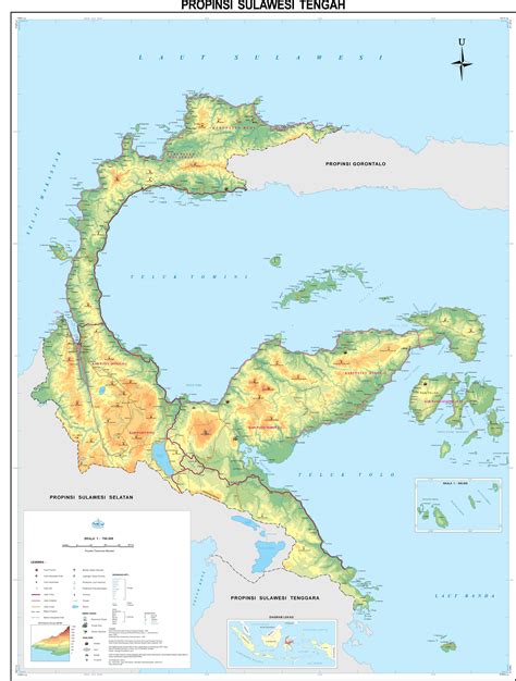Peta Propinsi Wilayah NKRI di Pulau Sulawesi | Fery ...
