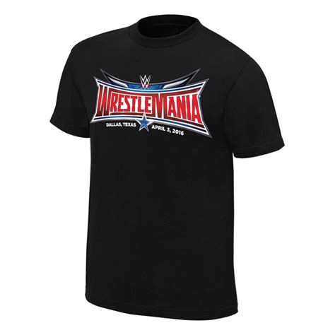 Buy Wwe Wrestlemania 32 Logo Youth T Shirt 3 Count Merch