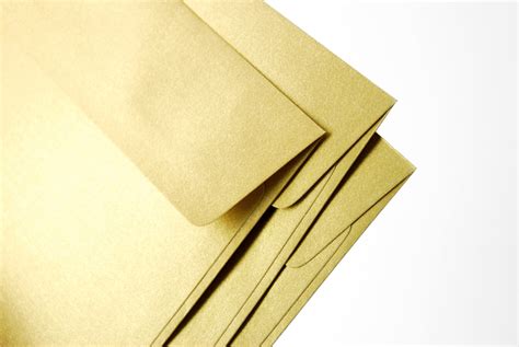 A7 5x7 Gold Envelopes Perfect For 5x7 Wedding Etsy